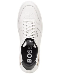 Boss by Hugo Men's Clint Leather Tennis-Style Sneakers
