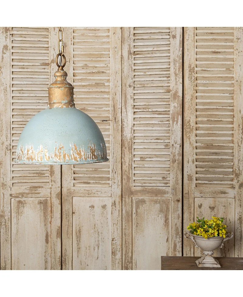 Streamdale Retro Blue Pendant Light for Stylish Home Interiors, Perfect for Creating a Cozy and Sophisticated Ambiance