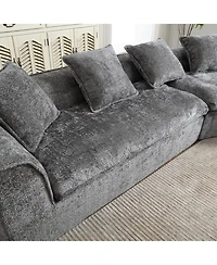 Streamdale Cozy Boucle 3-Seater Sofa for Small Spaces
