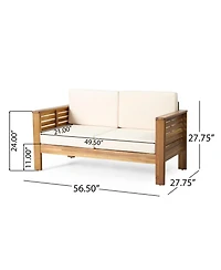 Streamdale 4 Seater Outdoor Lounge Chair Set