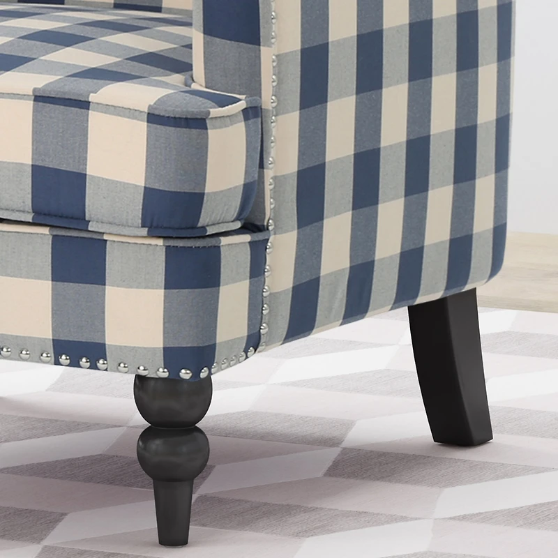 Streamdale Furniture Breezy Windowside Charm Upholstered Club Chair for Comfort and Style