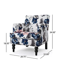 Streamdale Floral Fabric Club Armchair Comfort & Style in One