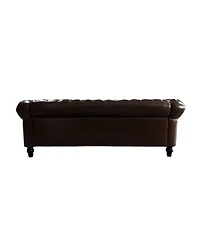 Streamdale 3-Seat Modern Chesterfield Sofa with Button Tufting for Living Rooms