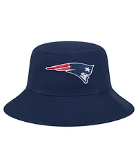 New Era Men's Navy England Patriots Main Bucket Hat
