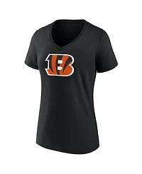 Fanatics Women's Black Cincinnati Bengals Mother's Day V-Neck T-Shirt