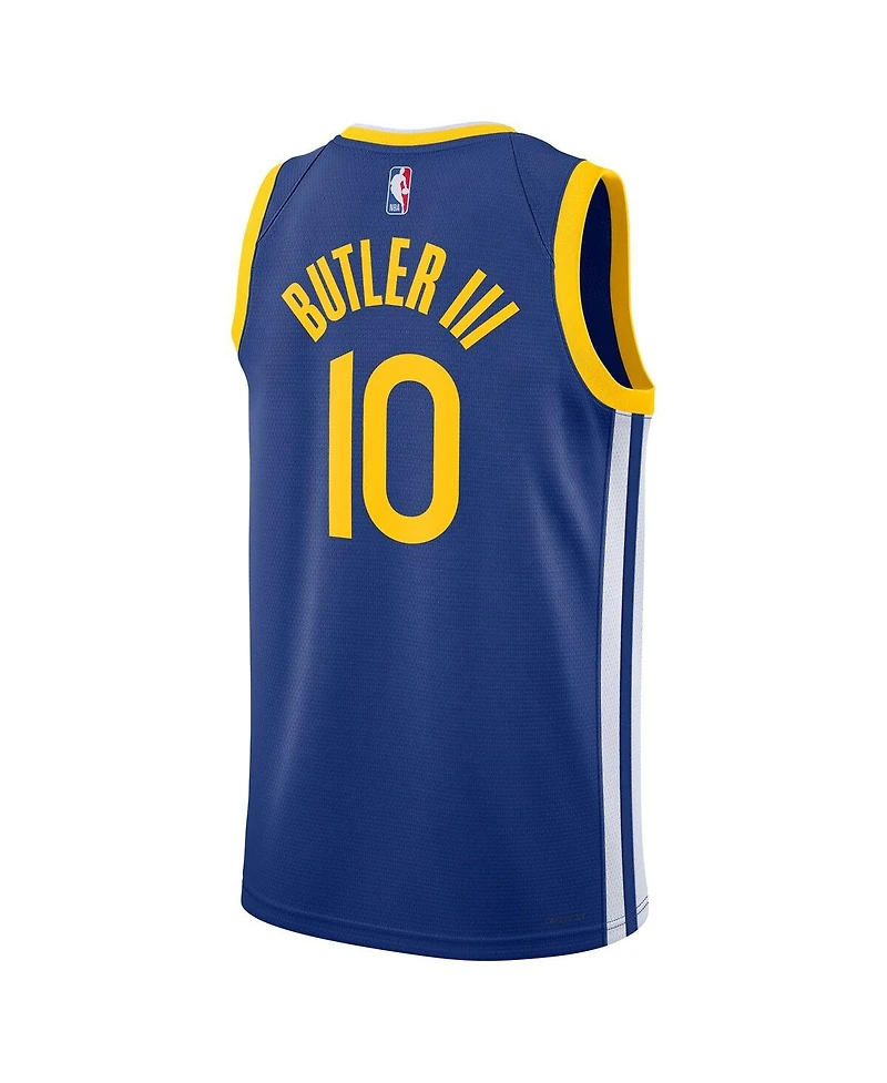Nike Men's Jimmy Butler Iii Royal Golden State Warriors Swingman Player Jersey - Icon Edition
