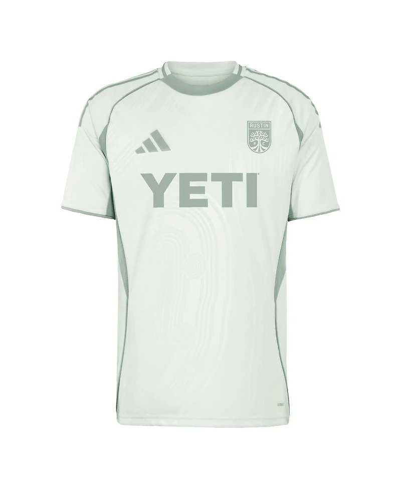 Adidas Men's Light Green Austin Fc 2025 One Planet Pre-Match Jersey