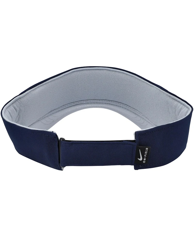 Nike Men's Navy Michigan Wolverines On-Field Ace Performance Adjustable Visor