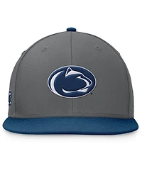 Top of the World Men's Gray/Navy Penn State Nittany Lions Rally Two-Tone Fitted Hat