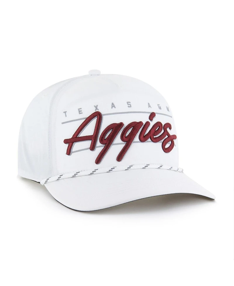 '47 Brand Men's White Texas A&M Aggies Condor Hitch Brrr Adjustable Hat