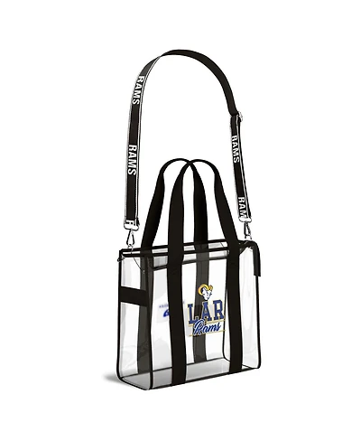 Wear by Erin Andrews Los Angeles Rams Stadium with Team Color Trim Tote Bag