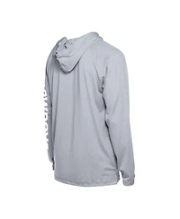New Era Men's Gray Dallas Cowboys Adventure Collection Raglan Long Sleeve Hoodie T-Shirt