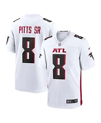Nike Men's Kyle Pitts Sr. White Atlanta Falcons Game Jersey