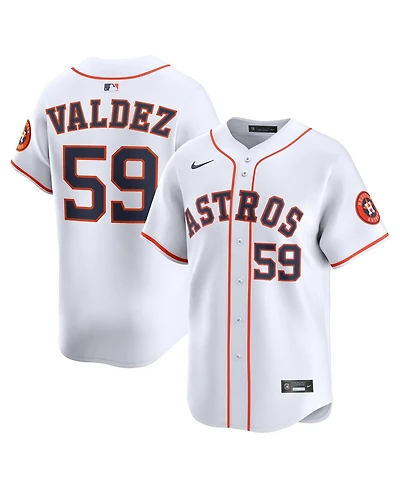 Nike Men's Framber Valdez White Houston Astros Home Limited Player Jersey