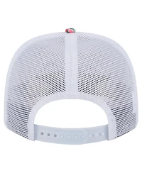 New Era Men's White Arizona Diamondbacks Flamingo Mesh Back 9SEVENTY Stretch-Snap Hat
