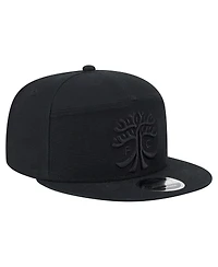 New Era Men's Black Austin Fc Canvas Camp 9FIFTY Snapback Hat
