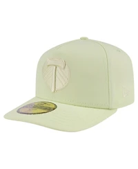 New Era Men's Green Portland Timbers Color Pack A-Frame 59FIFTY Fitted Hat