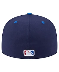 New Era Men's Navy Lehigh Valley IronPigs Copa de la Diversion 59FIFTY Fitted Hat