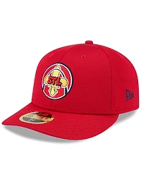 New Era Men's Red St. Louis Cardinals City Connect Batting Practice Low Profile 59FIFTY Fitted Hat