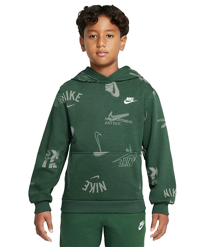 Nike Sportswear Big Kids Club French Terry Hoodie