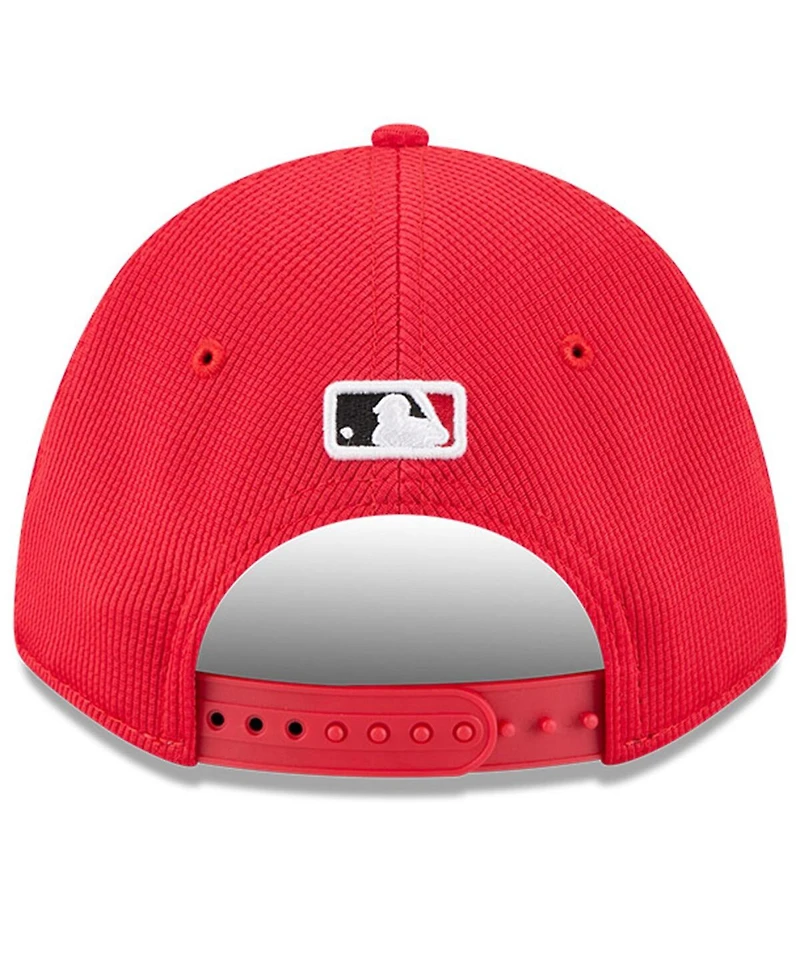 New Era Men's Red Cincinnati Reds City Connect Batting Practice 9FORTY M-Crown Adjustable Hat