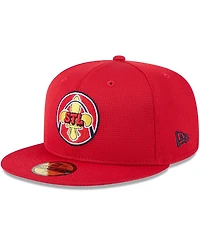New Era Men's Red St. Louis Cardinals City Connect Batting Practice 59FIFTY Fitted Hat