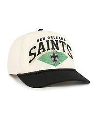'47 Brand Men's Cream New Orleans Saints Pomona Rope Hitch Adjustable Hat