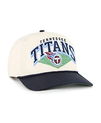 '47 Brand Men's Cream Tennessee Titans Pomona Rope Hitch Adjustable Hat