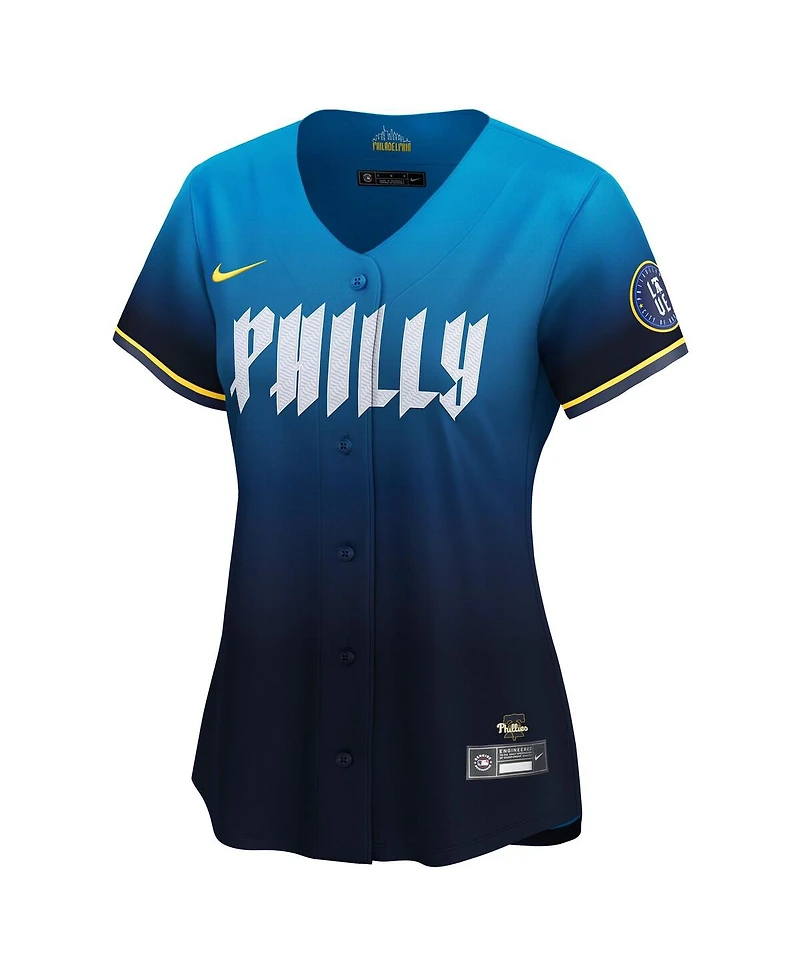 Nike Women's Trea Turner Navy Philadelphia Phillies City Connect Limited Player Jersey