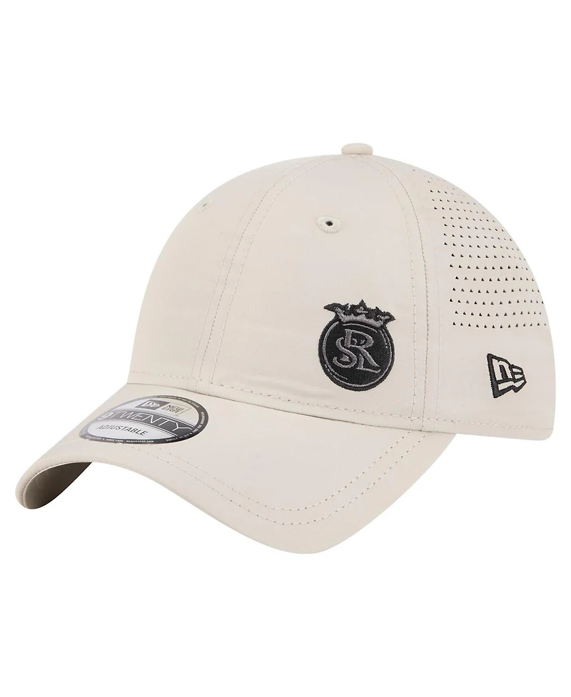 New Era Men's Tan Real Salt Lake Active 9TWENTY Adjustable Hat