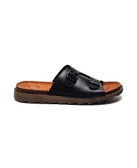 A. Veer Men's Havana Double Strap Sandals