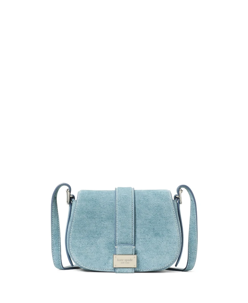 Kate Spade New York Nouveau Denim Mini Saddle Bag