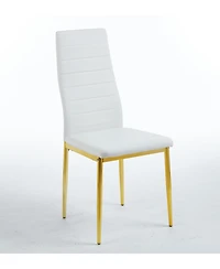 Streamdale Chair Set of 4, Gold