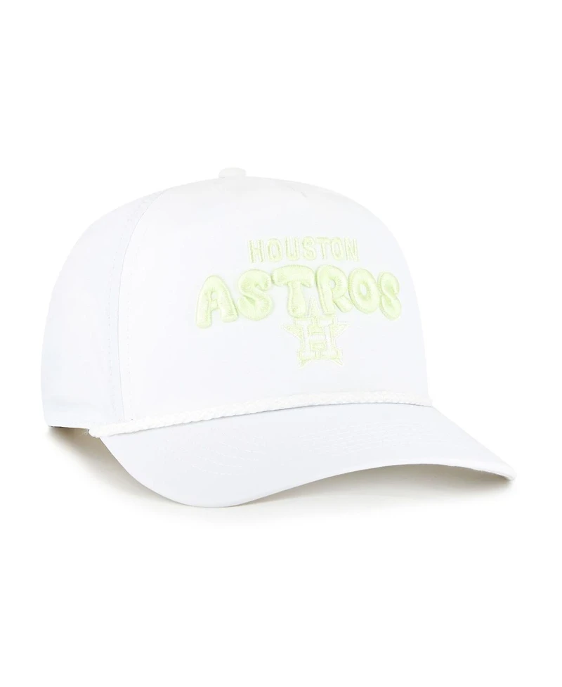 '47 Brand Women's White Houston Astros Bright Side Adjustable Hitch Hat