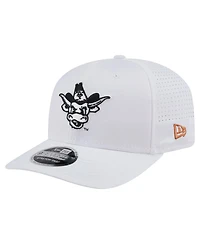New Era Men's White Texas Longhorns Perform Vault 9SEVENTY Stretch-Snap Hat