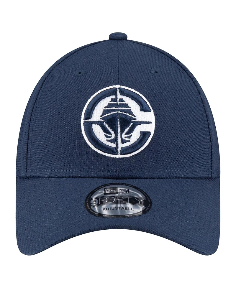 New Era Men's Navy La Clippers The League 9FORTY Adjustable Hat