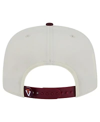 New Era Men's White Virginia Tech Hokies Collegiate 9FIFTY A-Frame Snapback Hat