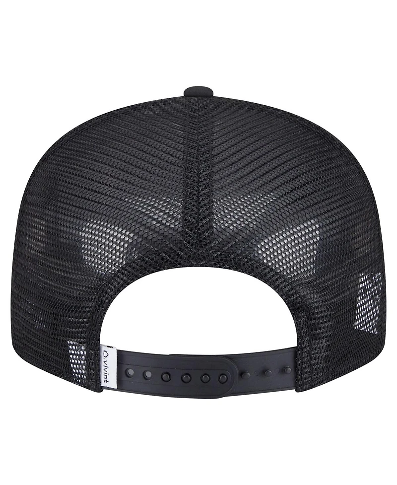 New Era Men's Black Army Black Knights Split Panel 9FIFTY Snapback Trucker Hat