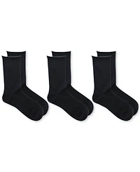 Lauren Ralph Women's Super Soft 3pk Roll-Top Socks 34026PK