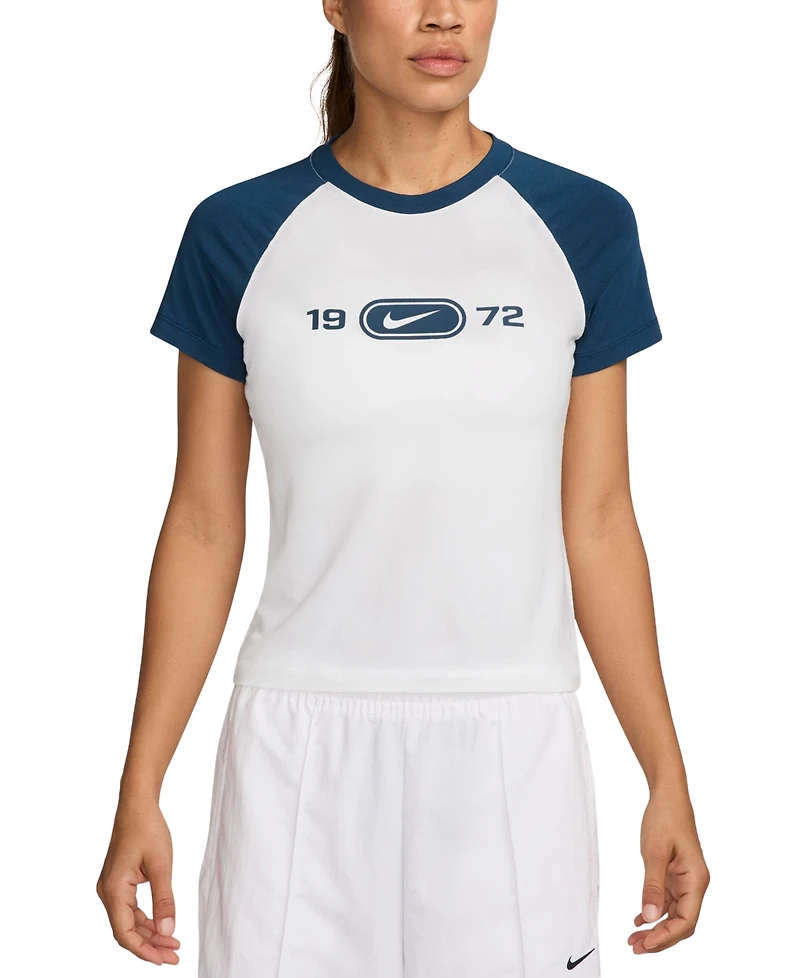 Nike Sportswear Women's Chill Knit Slim Graphic T-Shirt