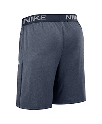 Nike Men's Navy Los Angeles Dodgers Authentic Collection City Connect Performance Knit Shorts