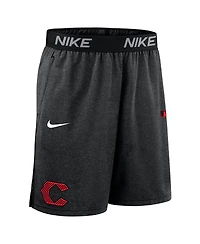 Nike Men's Black Cincinnati Reds Authentic Collection City Connect Performance Knit Shorts