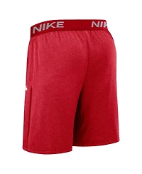 Nike Men's Red Los Angeles Angels Authentic Collection City Connect Performance Knit Shorts