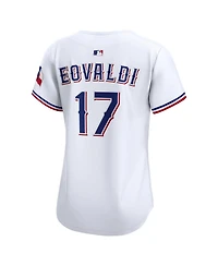 Nike Women's Nathan Eovaldi White Texas Rangers Home Limited Jersey
