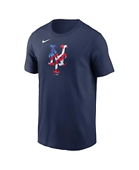 Nike Men's Navy New York Mets Americana T-Shirt