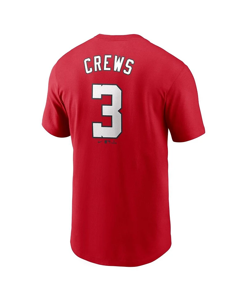 Nike Men's Dylan Crews Red Washington Nationals Fuse Name Number T-Shirt
