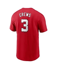 Nike Men's Dylan Crews Red Washington Nationals Fuse Name Number T-Shirt