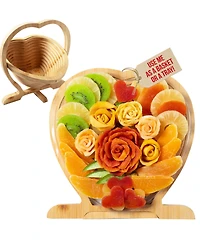 Bonnie & Pop Dried Fruit Heart Tray and Basket, Large