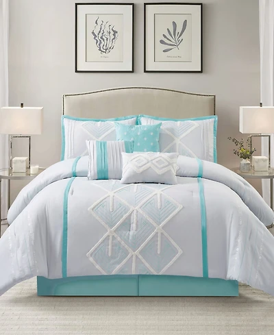 Stratford Park Oliver 7-Piece Comforter Set, California King