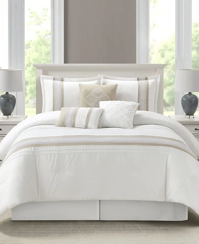 Stratford Park Durango Stripes 7-Pc. Comforter Set